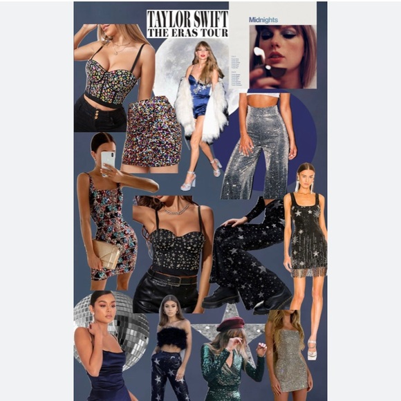 Wild Fable Sequin Mini Skirt - Black and Purple - Picture 8 of 9